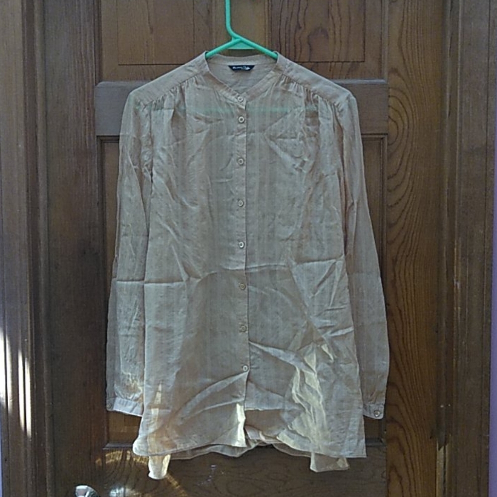 Massimo Dutti long sleeve button down shirt